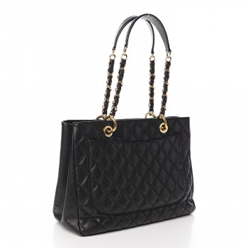 quilted caviar gst chanel tote grand shopping