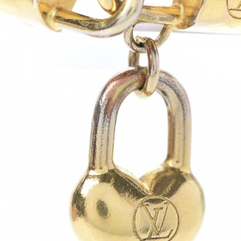 LOUIS VUITTON Monogram Crazy In Lock Bracelet 17 579475