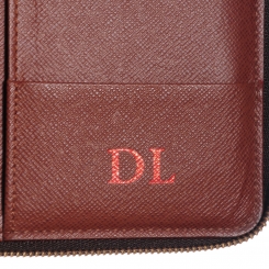 vuitton zipped passport monogram wallet louis holder
