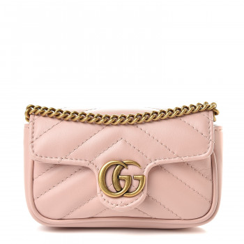 pink gg marmont coin case bag