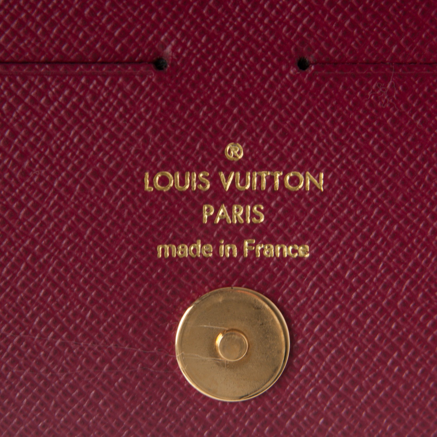 LOUIS VUITTON Monogram Adele Wallet Fuchsia 177970