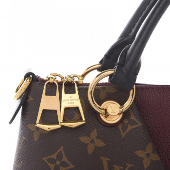 LOUIS VUITTON Monogram V Tote MM Bordeaux 583659