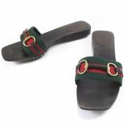 gucci wooden slides