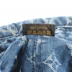 lv bucket hat denim