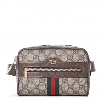 gg ophidia gucci supreme belt dark bag brown