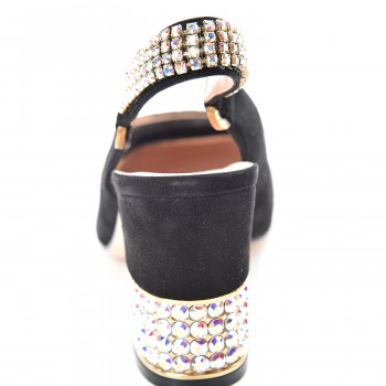 slingbacks scamosciato gucci kid crystal