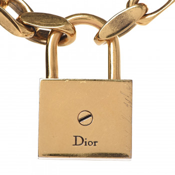 dior necklace lucky locket