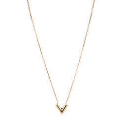 necklace vuitton essential louis gold pinch zoom