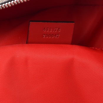 GUCCI GG Supreme Monogram Ladybug Backpack Diaper Bag Red 298154