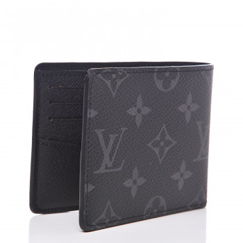 louis vuitton wallet multiple monogram eclipse
