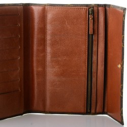 vuitton louis fashionphile passport organizer monogram authentic
