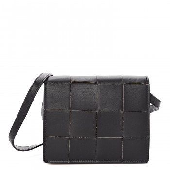 cassette intrecciato veneta crossbody bottega lambskin maxi bag mini