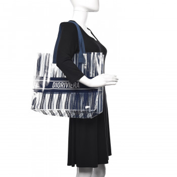 dior plastic tote bag