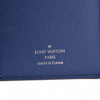 LOUIS VUITTON Epi Brazza Wallet Blue Celeste 282975