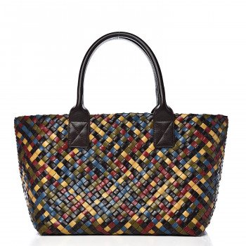 goatskin cabat bottega multicolor veneta shiny mini
