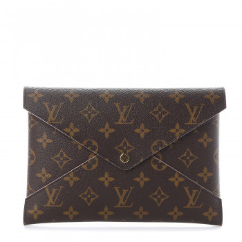 LOUIS VUITTON Monogram Large Kirigami Pochette Insert Rose Ballerine 562216