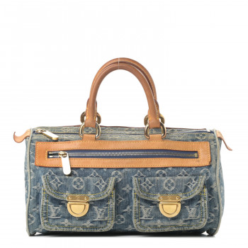 louis vuitton denim handbag
