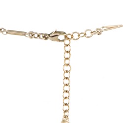 strand pearl necklace stone cc double gold chanel
