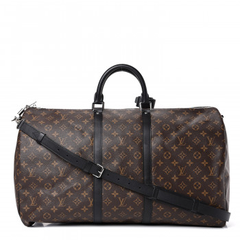 louis vuitton mens duffle bag keepall 55 monogram macassar collection