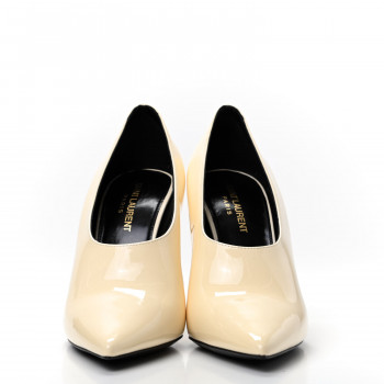 saint laurent teddy pumps
