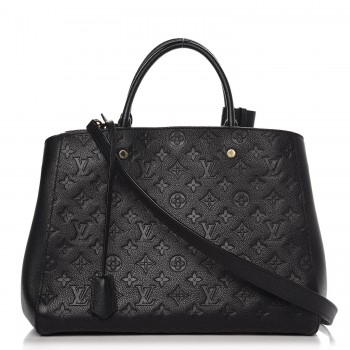 LOUIS VUITTON Empreinte Montaigne GM Black 258559