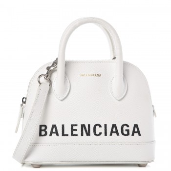 balenciaga ville grained xxs calfskin handle bag