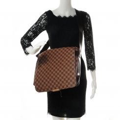 damier vuitton ebene bastille messenger louis bag