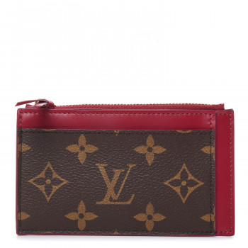 Godkendelse tråd afspejle LOUIS VUITTON Monogram Zipped Card Holder Fuchsia 793207 | FASHIONPHILE