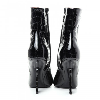 saint laurent crocodile boots
