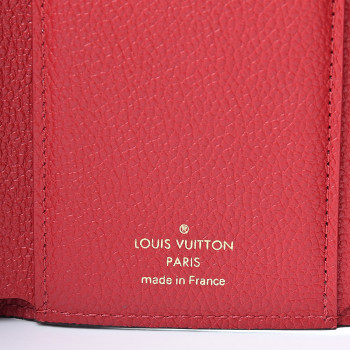 LOUIS VUITTON Empreinte Victorine Wallet Cherry 508516