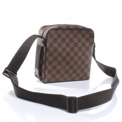 olav damier messenger bag pm ebene vuitton louis