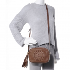 gucci disco bag brown