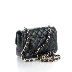 quilted flap rectangular caviar mini chanel