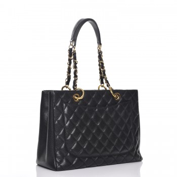 quilted caviar gst chanel tote grand shopping