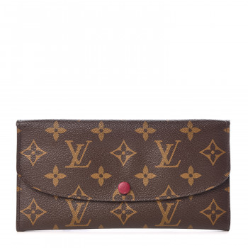 Monogram Emilie Wallet Fuchsia