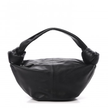 bottega knot nappa veneta double bag mini