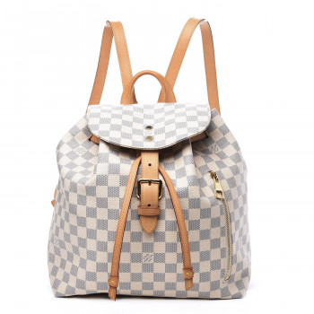 LOUIS VUITTON Damier Azur Sperone Backpack 569306