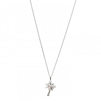 Tiffany Sterling Silver Palm Tree Pendant Necklace 561956 - Palm Tree Pendant Tiffany Tiffany Sterling Silver Palm Tree Pendant Necklace 561956 - Palm Tree Pendant Tiffany