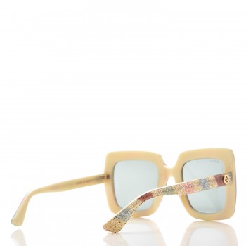 gucci glitter stripe sunglasses