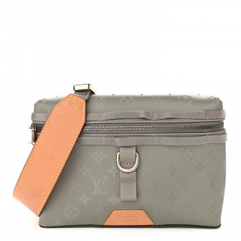 louis vuitton titanium messenger bolsa