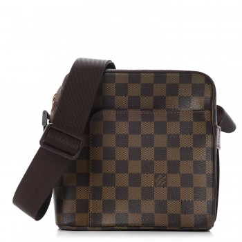 olav vuitton ebene damier messenger louis bag pm pinch