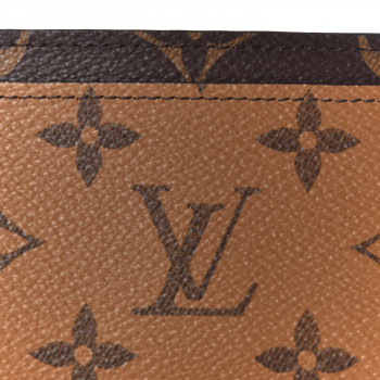 vuitton monogram reverse louis holder card