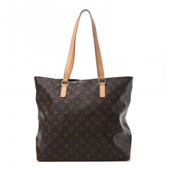 LOUIS VUITTON Monogram Cabas Mezzo 563190