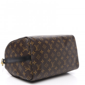 LOUIS VUITTON Monogram My World Tour Speedy Bandouliere 30 Black 586430